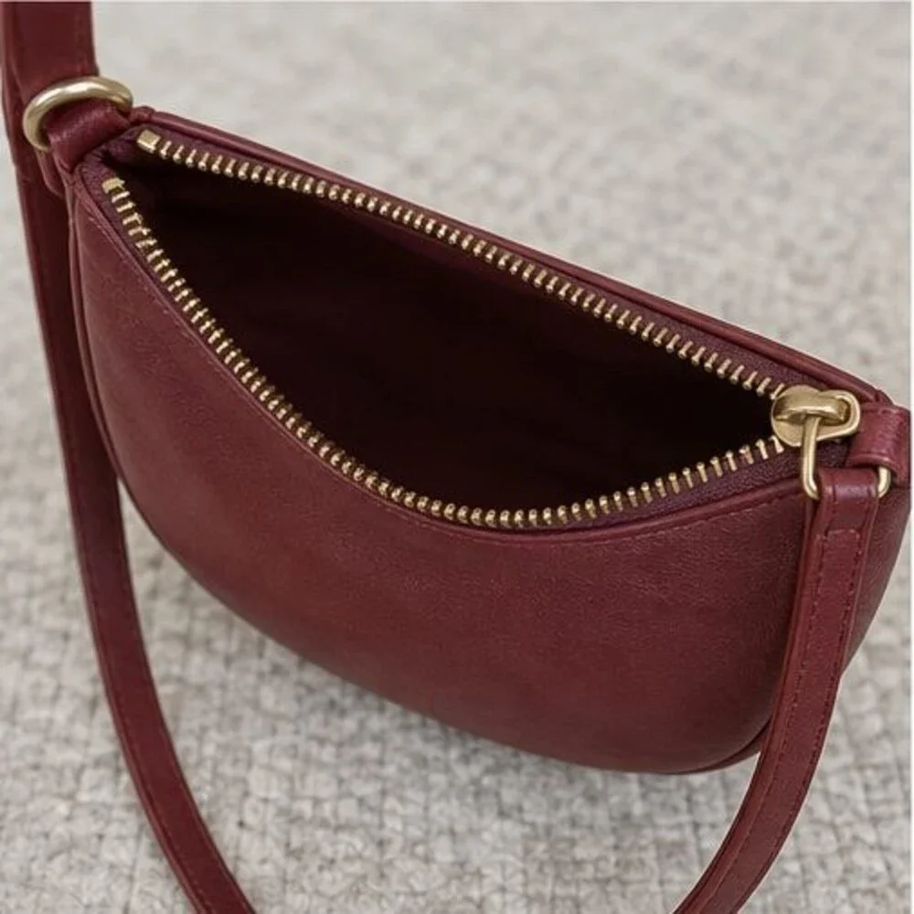 Slate Pebbled Crossbody Bag